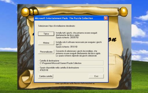 Microsoft Entertainment Pack The Puzzle Collection – 02 – Setup