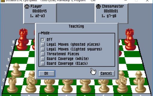 Chessmaster 3000 (DOS) - online game