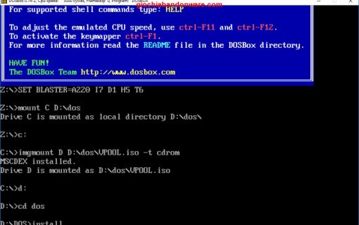 Virtual Pool 1 – DOS – Screenshot – 1