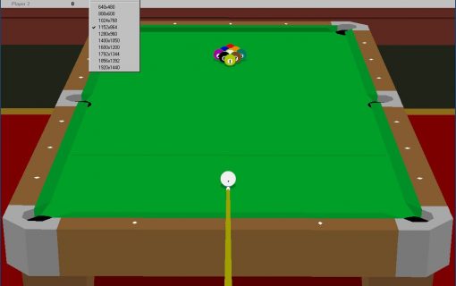 Virtual Pool 1 – Win – Screenshot – 3