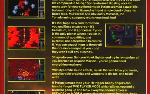 Tyrian – Back Cover