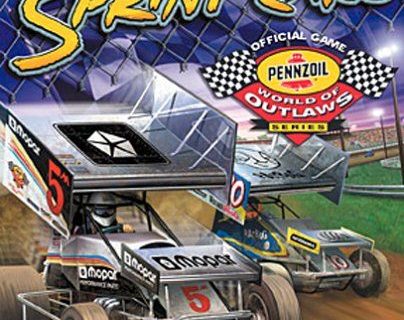 Dirt Track Racing Sprint Cars Cover Front