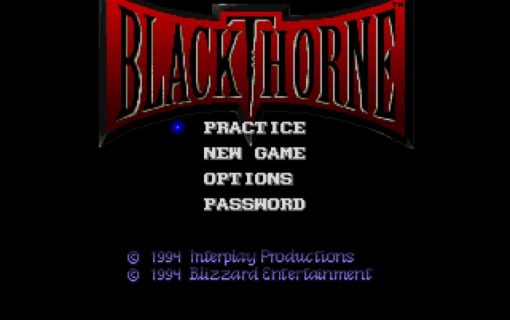 Blackthorne – 01