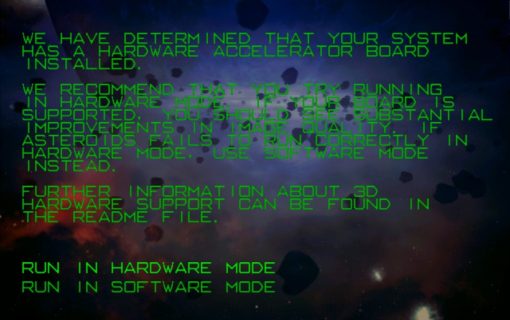 Asteroids (1997) – Screenshot – 03