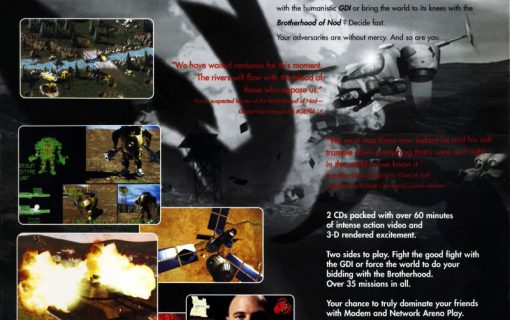 Command & Conquer – Back Cover