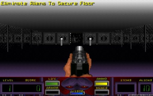Corridor 7 Alien Invasion – Screenshot – 2