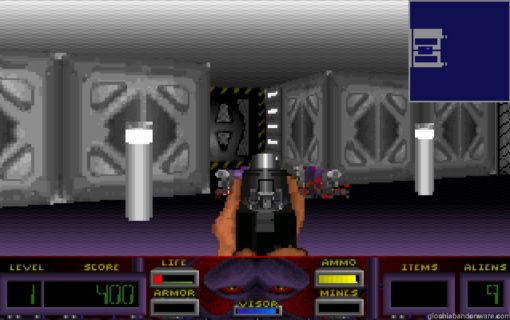 Corridor 7 Alien Invasion – Screenshot – 3