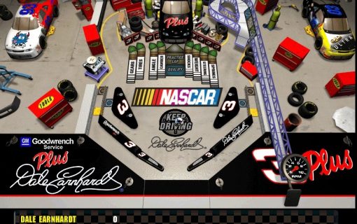 3-D Ultra NASCAR Pinball – Screenshot – 4