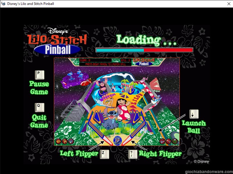 Download Lilo & Stitch Pinball • Giochi Abandonware
