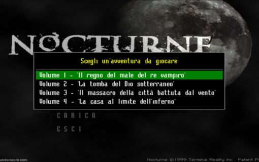 Nocturne ITA – Screenshot – 2