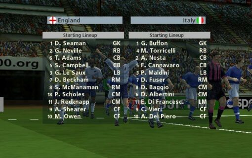 UEFA Euro 2000 – Screenshot – 4