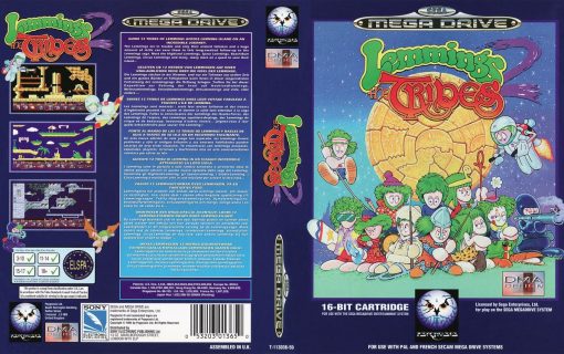 Lemmings 2: The Tribes – Cover