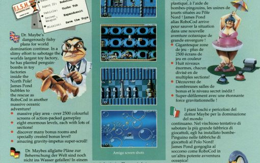 James Pond 2 Codename RoboCod – Back
