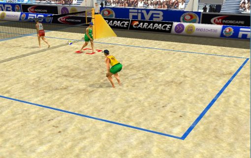 Power Spike Pro Beach Volleyball PS1 Download - Space X Zone