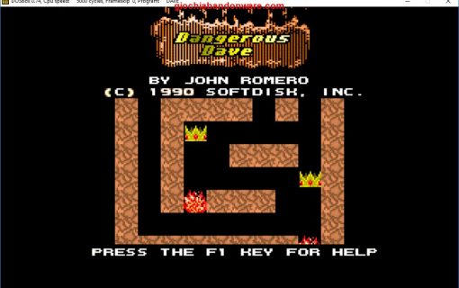 Dangerous Dave 1 – Screenshot – 1