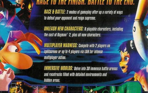 Rayman Arena – Back