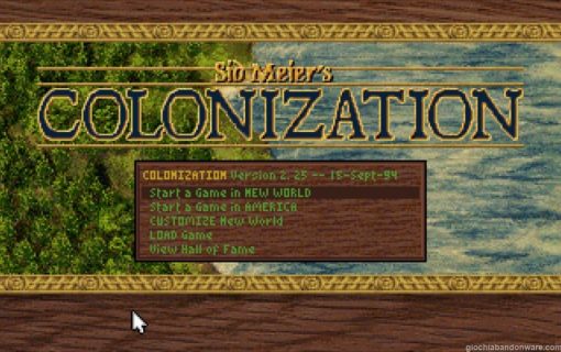 Sid Meier Colonization – 001