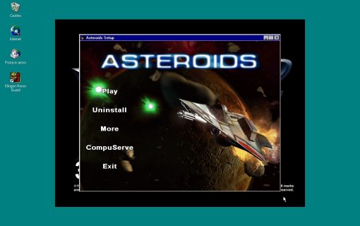 Asteroids (1997) – Screenshot – 01